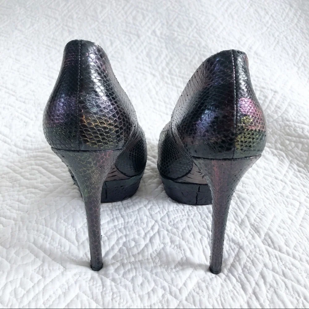 Brian Atwood Ferguson Iridescent Snake Ski…